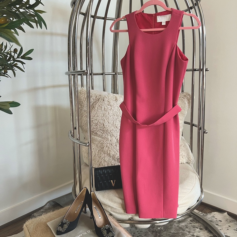 70% off Hugo Boss pink dress | FREE SHIPPING | size 0